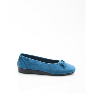 Damart  Ballerines aspect velours. 