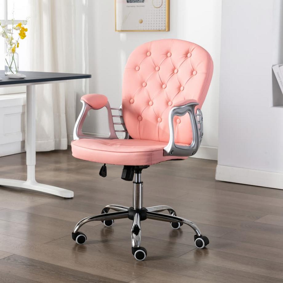 VidaXL Chaise de bureau cuir artificiel  