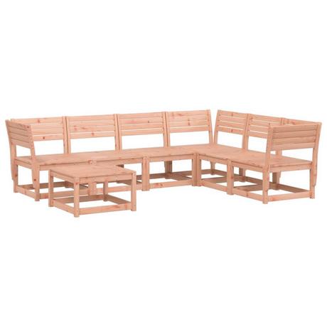 VidaXL set salotto da giardino Legno di douglas  