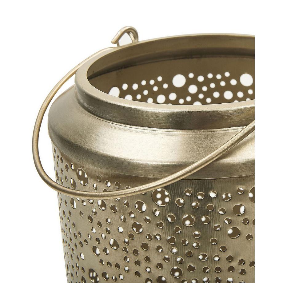 Beliani  Lanterne en Métal Glamour CORFU 