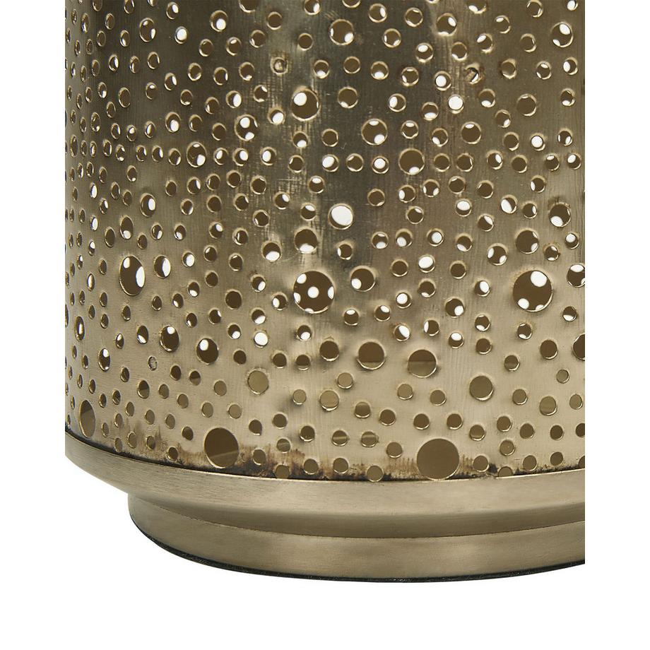 Beliani  Lanterne en Métal Glamour CORFU 