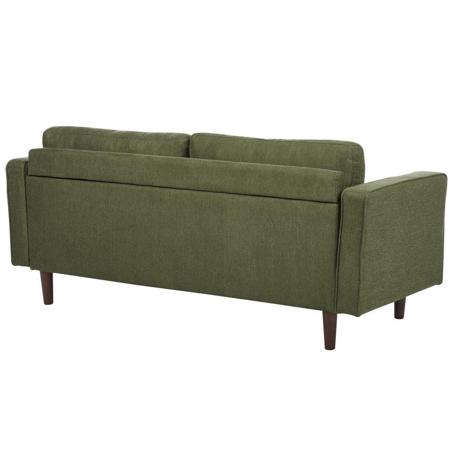Beliani Canapé 3 places en Tissu  NURMO  