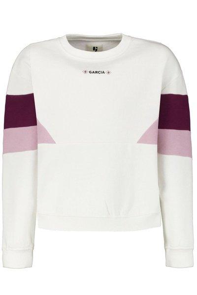 GARCIA  Mädchen Pullover off white 