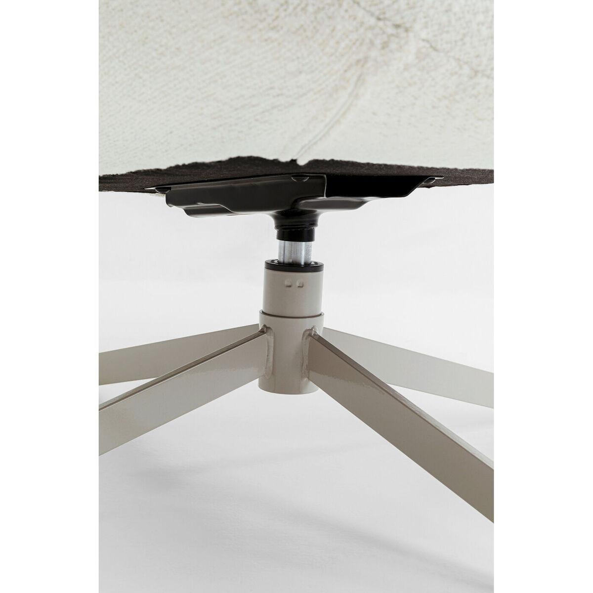 KARE Design Drehsessel Mimi creme  