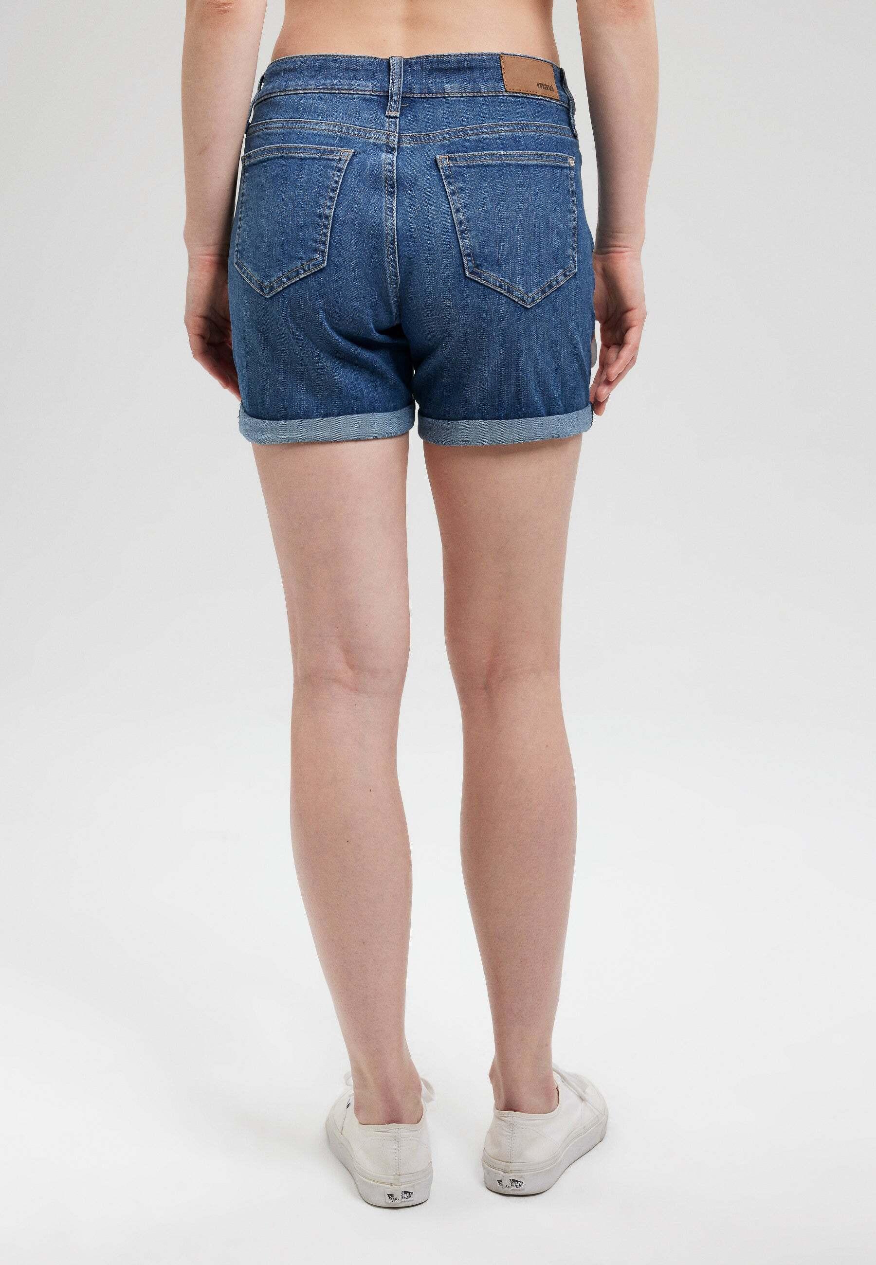 Image of Shorts Pixie Damen Blau W26