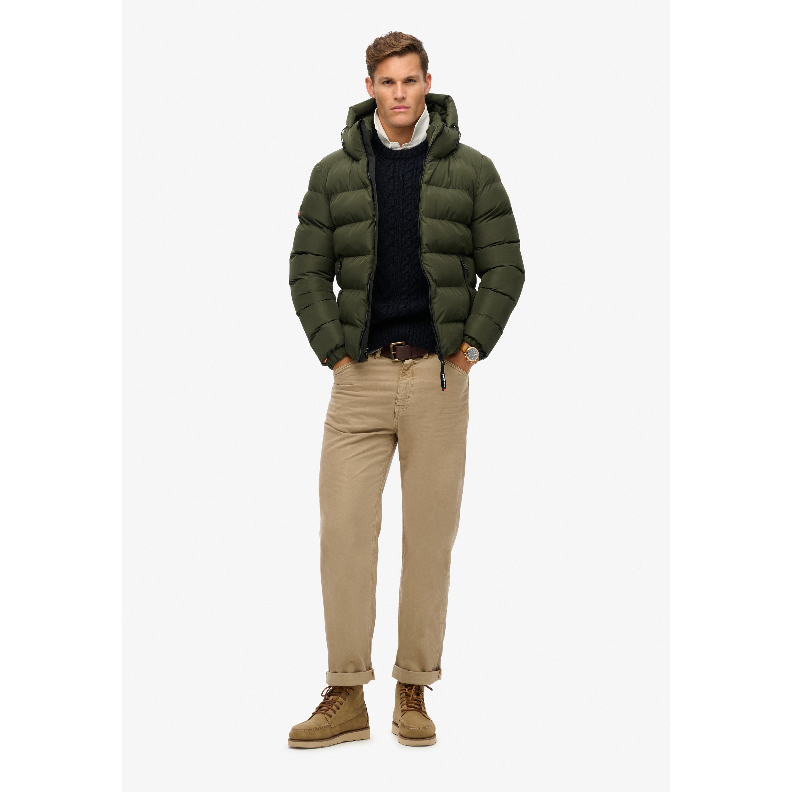 Superdry Piumino con Cappuccio Sports  