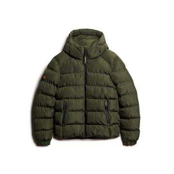 piumino con cappuccio sports