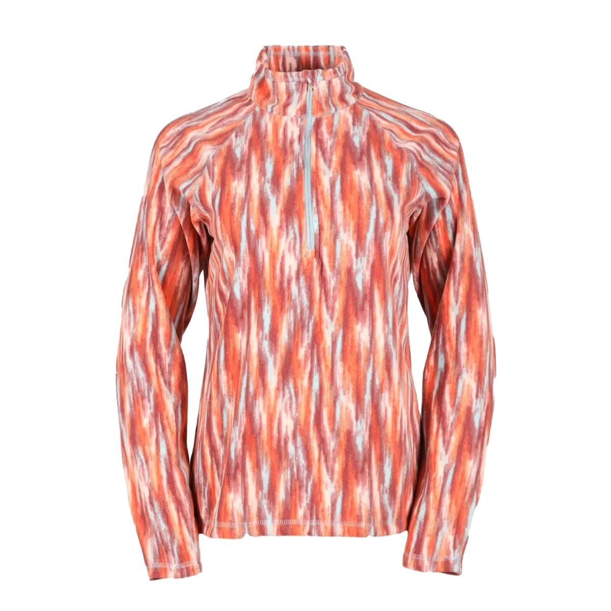 Image of Fast Fleeceoberteil Mit Kurzem Reißverschluss Langärmlig Unisex Altrosa XL