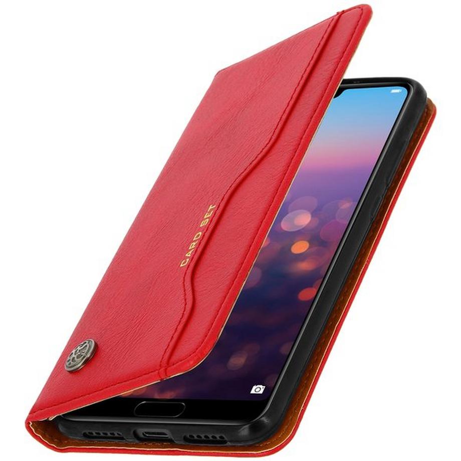 Avizar  Lederhülle Huawei P20 Pro Rot 
