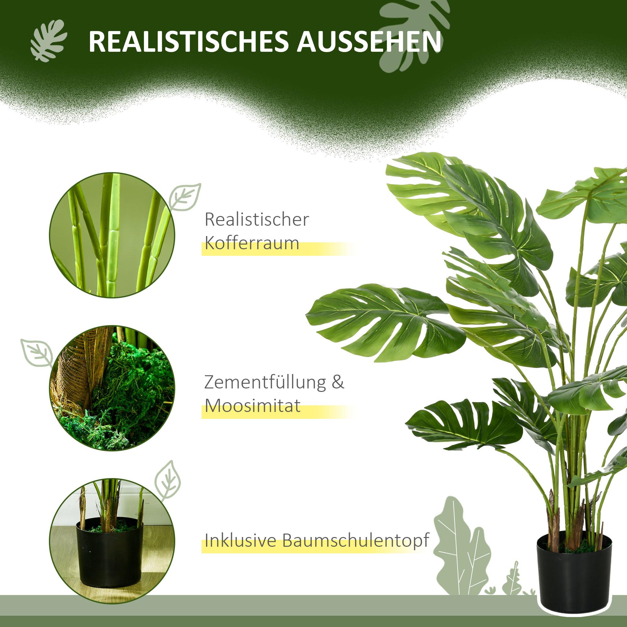 HOMCOM Plantes artificielles  