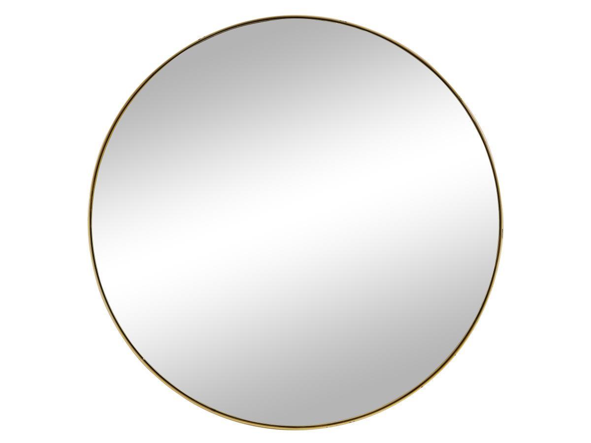 Image of Wandspiegel rund - D. 80 cm - Metall - Goldfarben - JAFFREL Wandspiegel rund - D. 80 cm - Metall - Goldfarben - JAFFREL