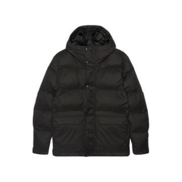 wasserabweisende daunenjacke mit kapuze revoution