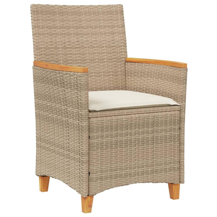 VidaXL sedia da giardino Polirattan  