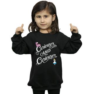 Disney  Alice In Wonderland Curiouser Sweatshirt 