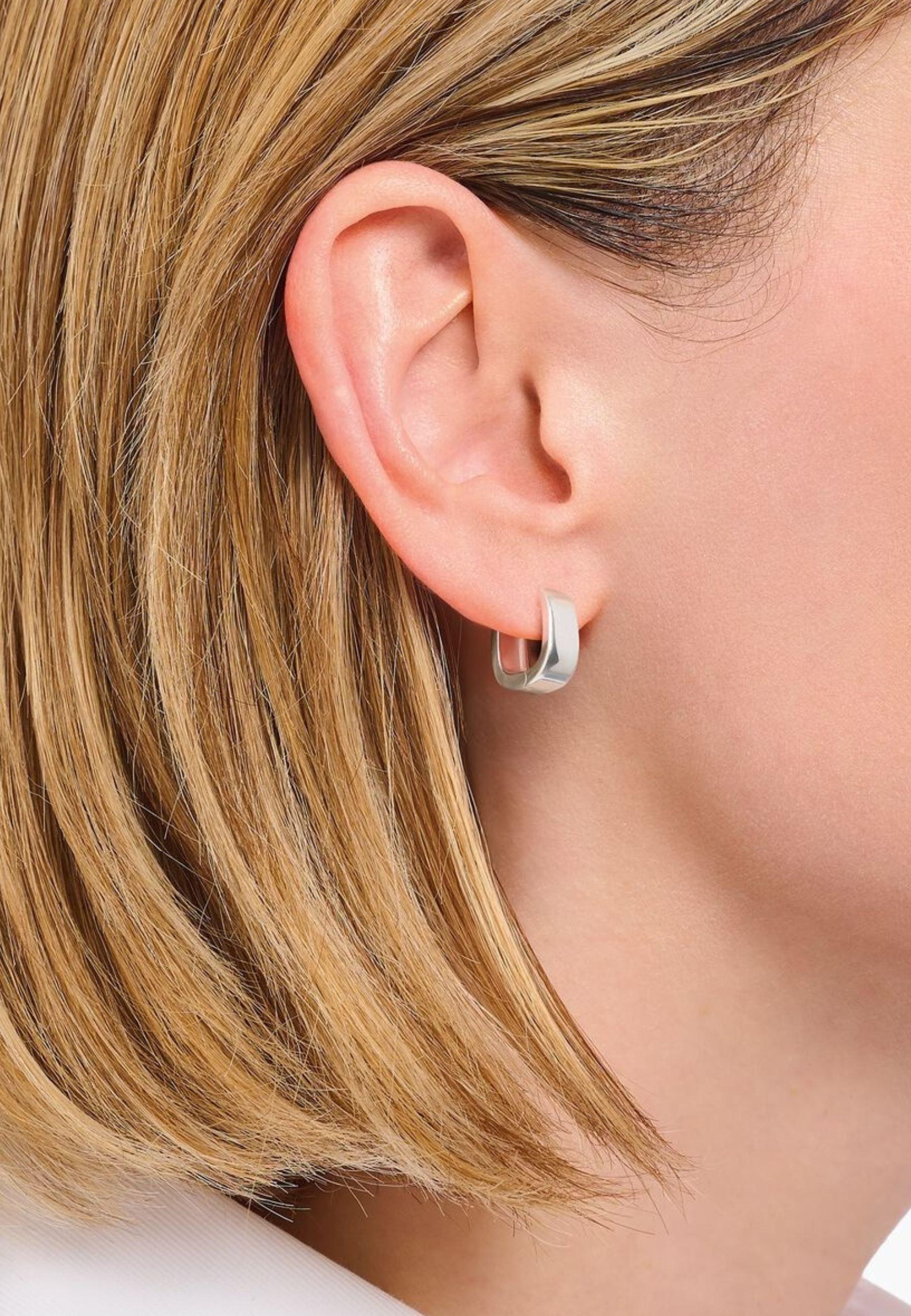 Thomas Sabo  Kleine  Creolen in eckiger Form 