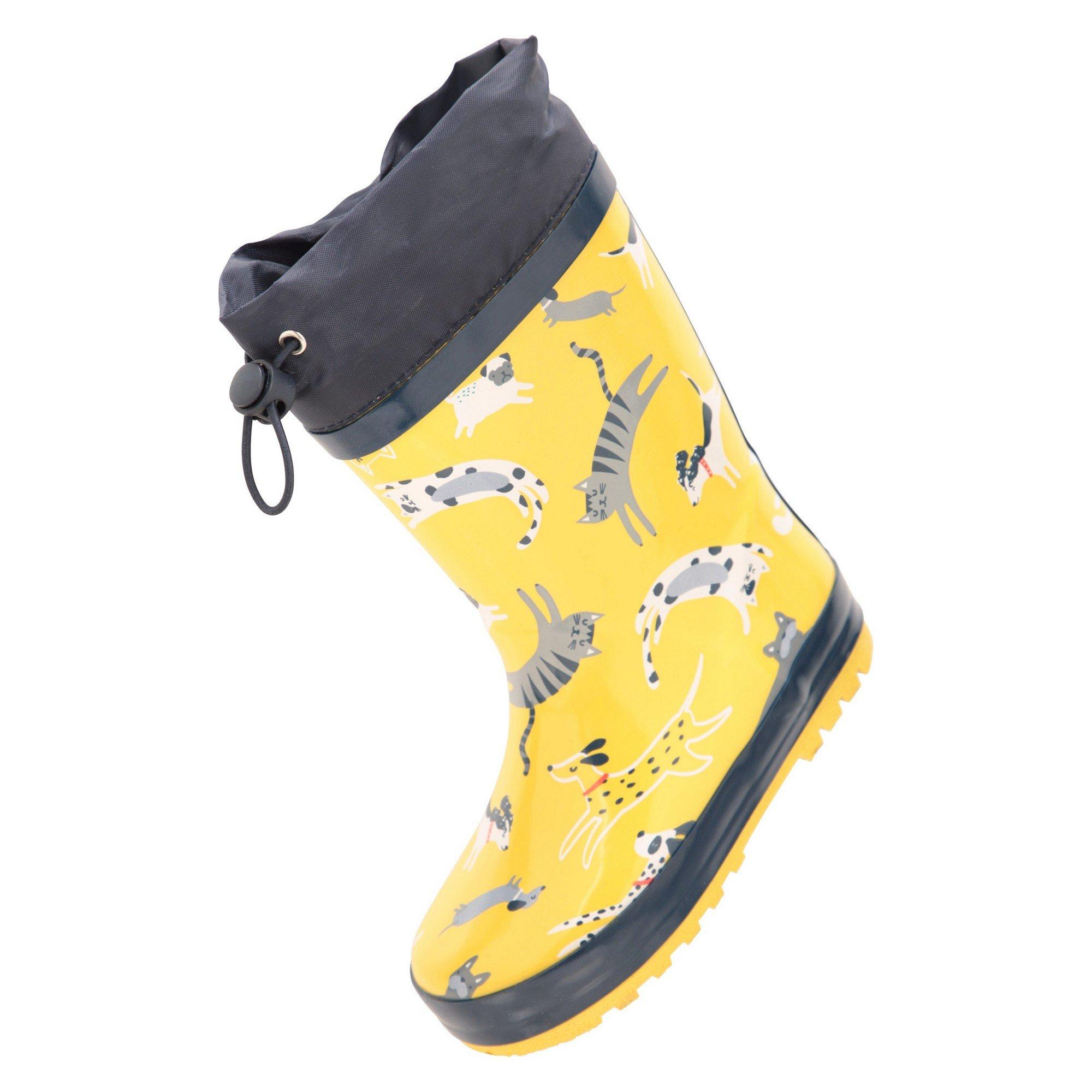 Image of Gummistiefel Ii, Gemustert Unisex Gelb 25.5