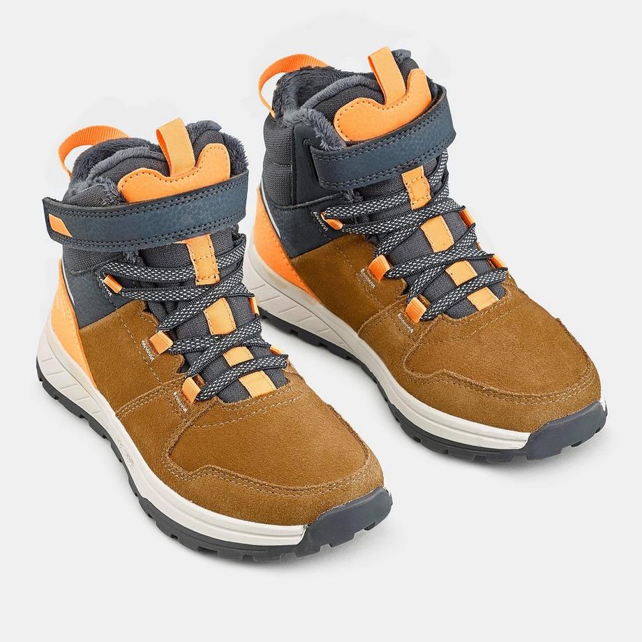 QUECHUA  Scarpe sportive bambino trekking invernale pelle 