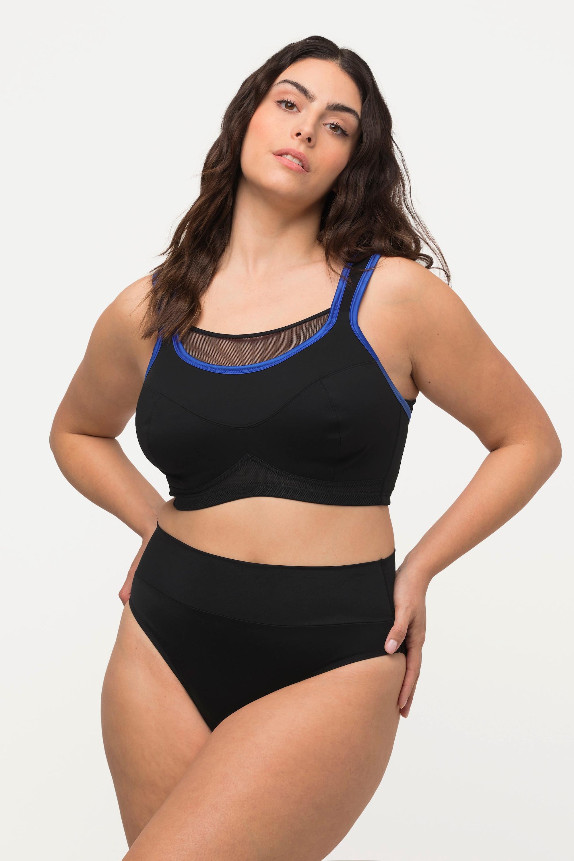 Ulla Popken Culotte de sport coupe midi séchage rapide  