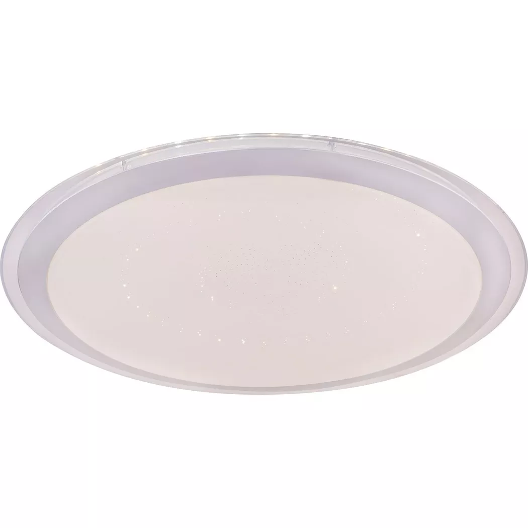 mutoni – Deckenleuchte Metall weiss 1xLED 53x53x8, One Size, Multicolor