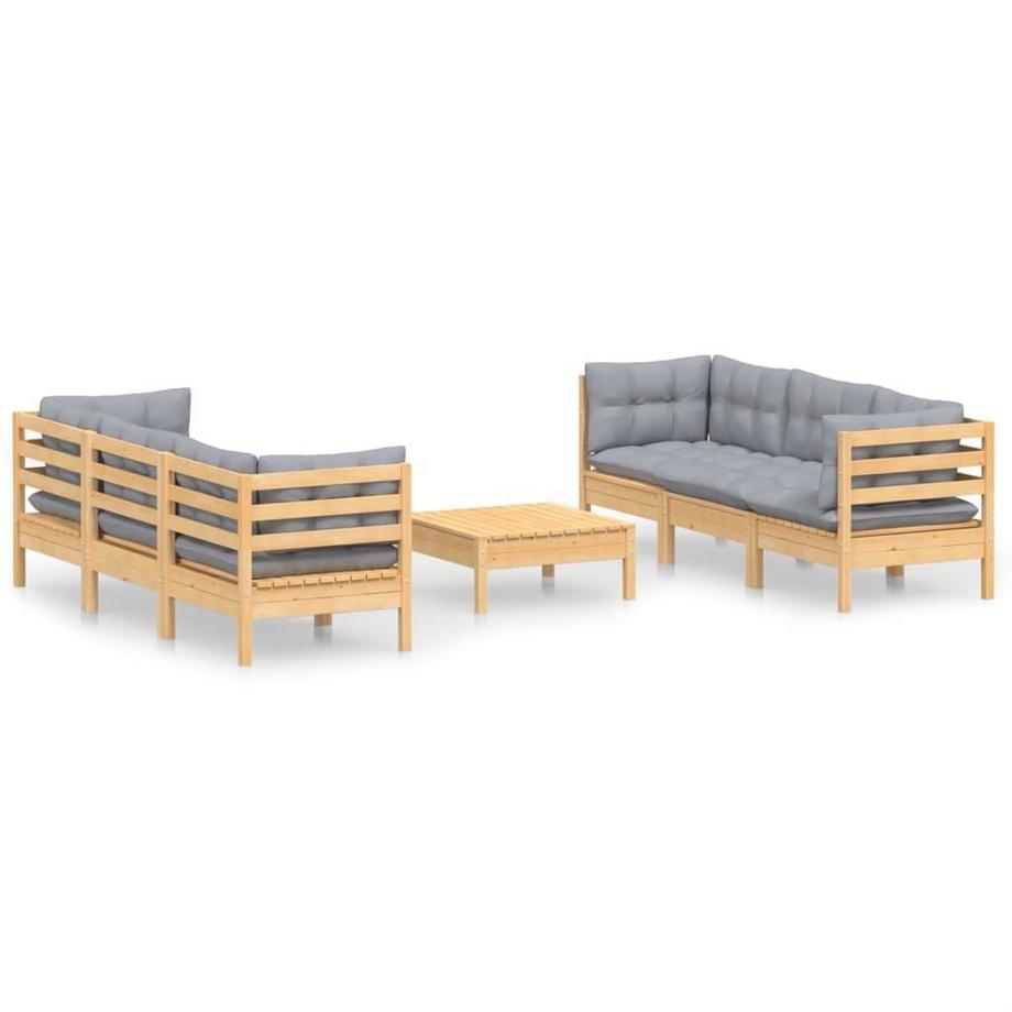 set da giardino Legno di pino