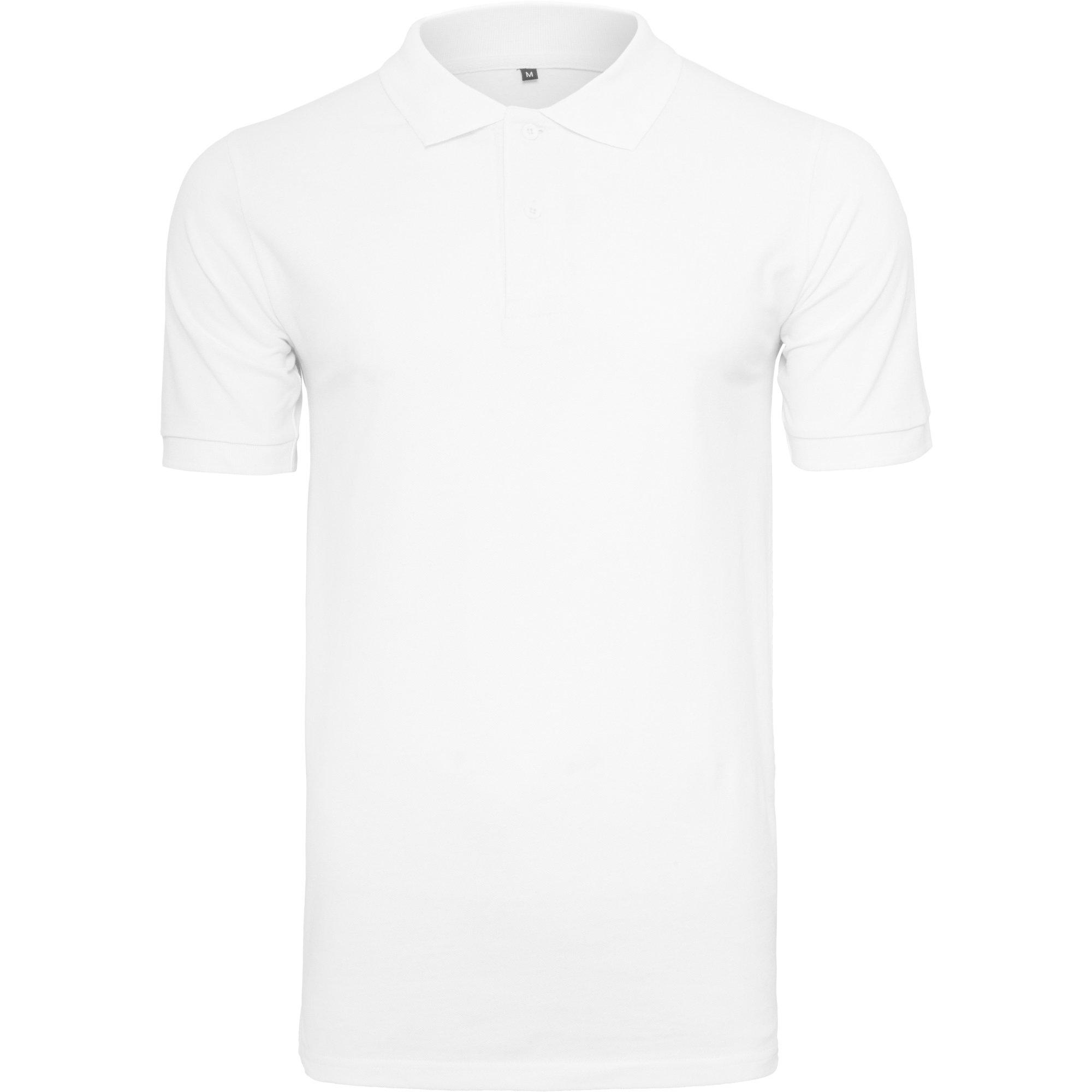 Image of Pique Polo Shirt Herren Weiss M