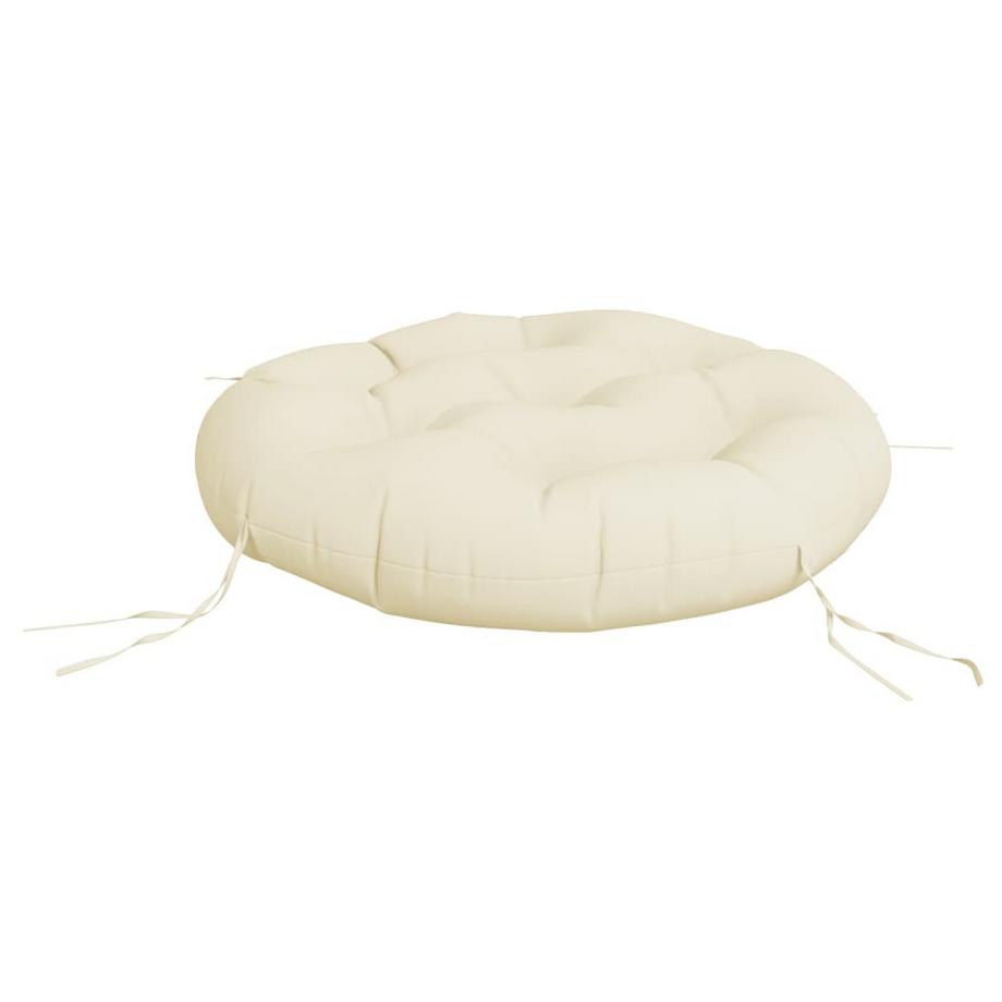 VidaXL Coussin rond tissu  