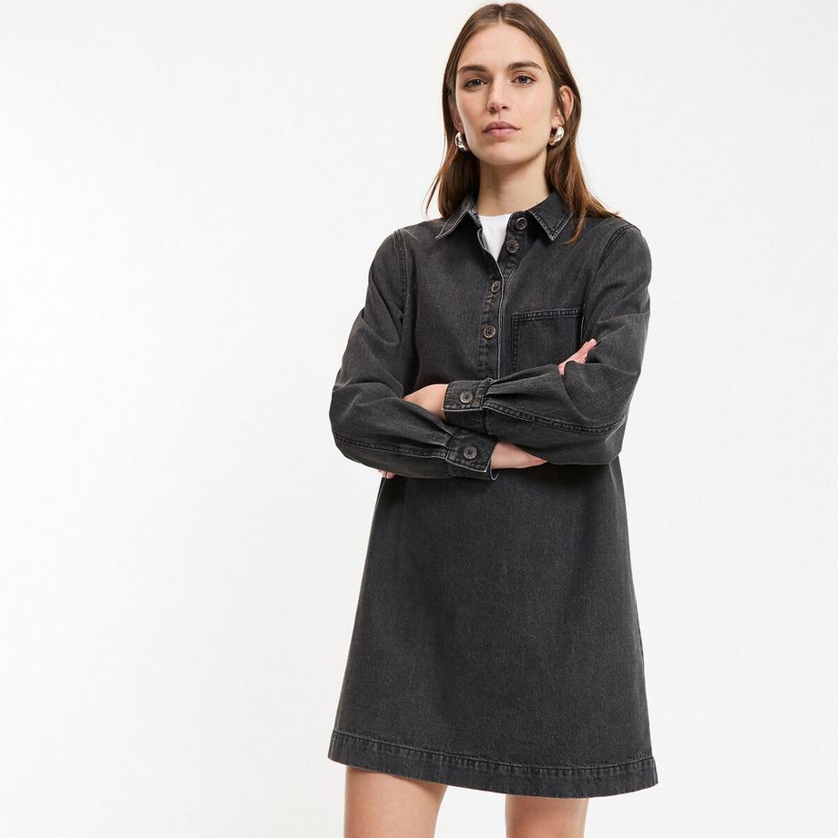 Kurzes Jeanskleid Signature ALBANE