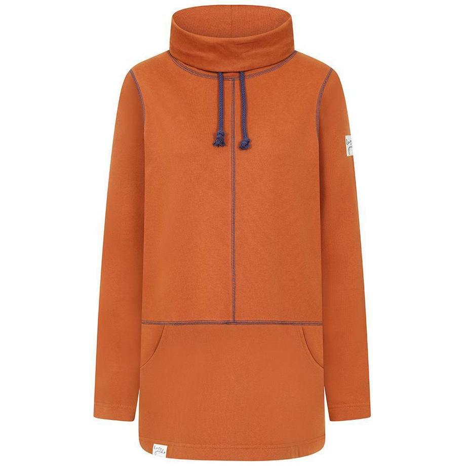 Sweatshirt  , Hoch geschnitten