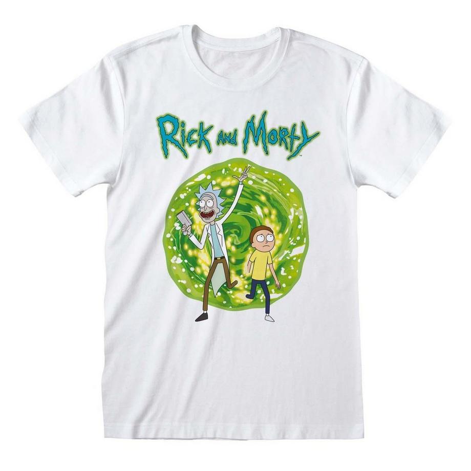 Rick And Morty Rick and Morty Grafik Print T-Shirt  
