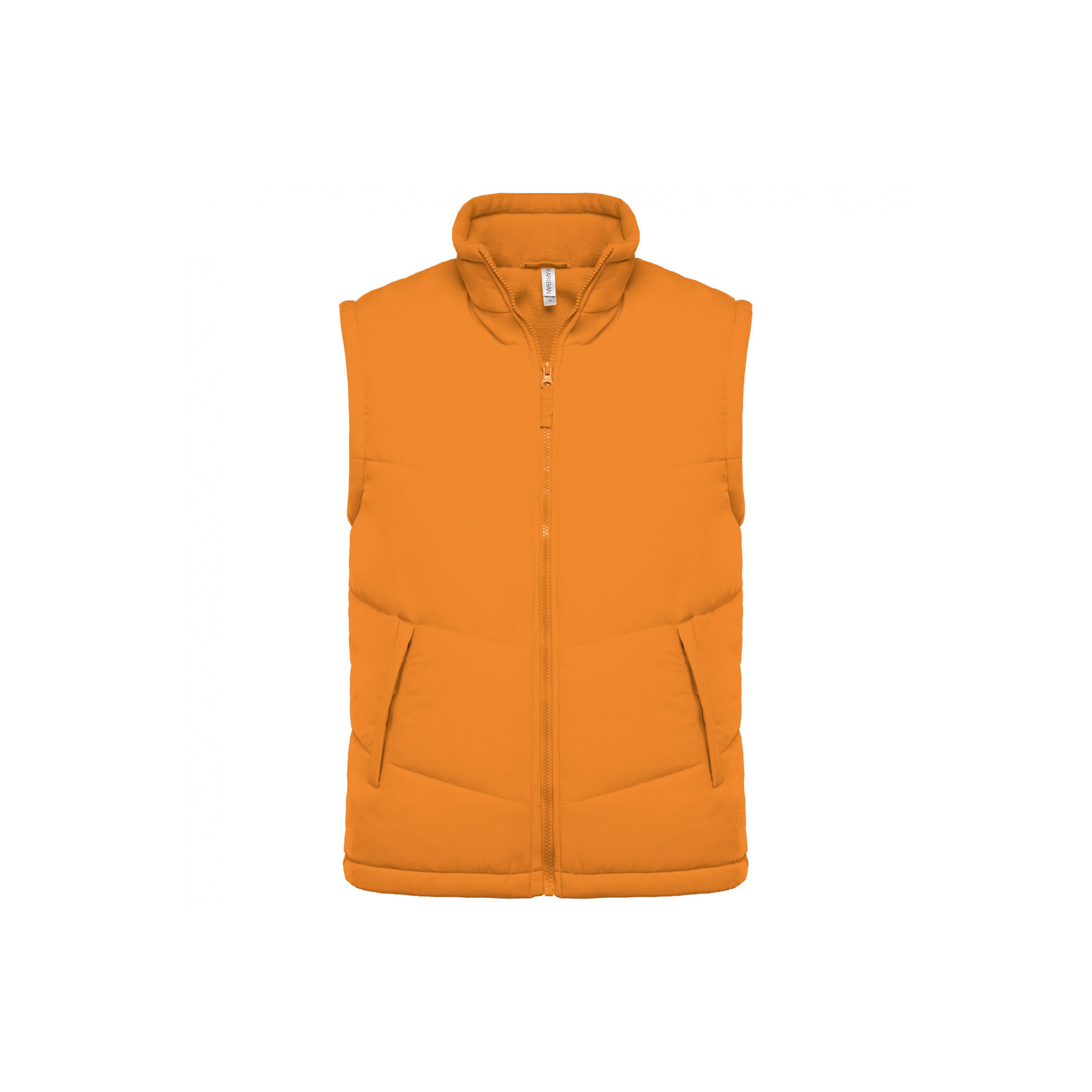 Kariban  gilet foderato in pile warmer 