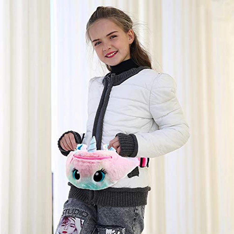 Only-bags.store Marsupio Peluche Unicorno  