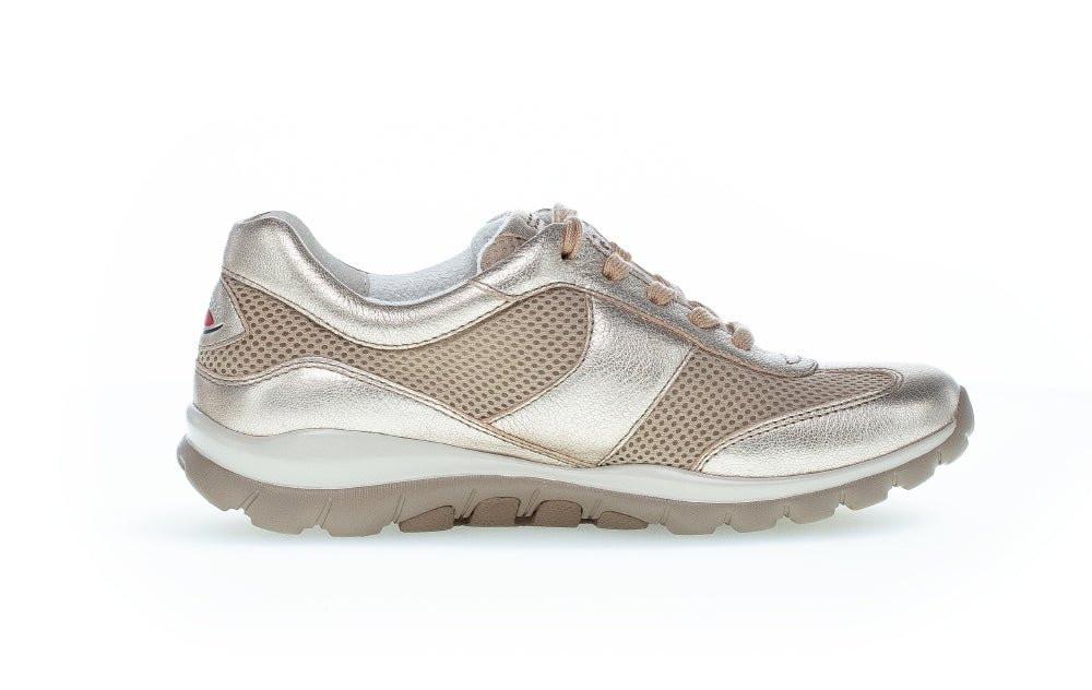 Image of 86.966.89 - Leder Wandersneaker Damen Bronze 37