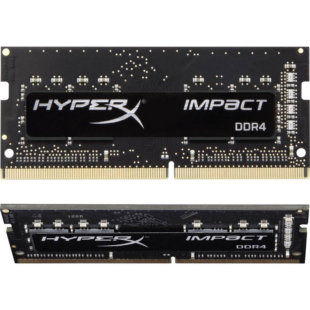 Kingston  FURY Impact Laptop-Arbeitsspeicher Kit DDR4 16 GB 2 x 8 GB Non-ECC 3200 MHz 260pin SO-DIMM CL20 KF432S20IBK2/ 