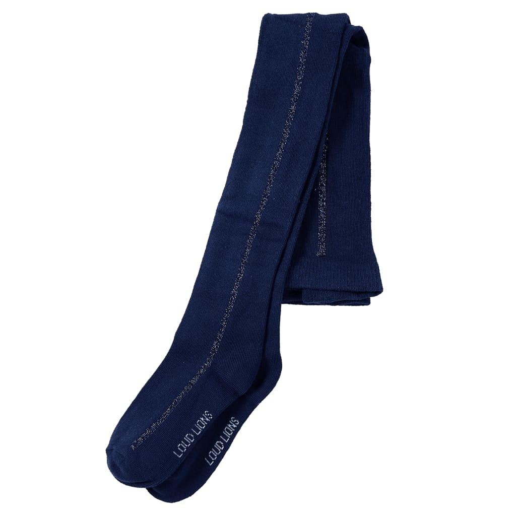 Image of Kinderstrumpfhose Baumwolle Unisex Blau 128