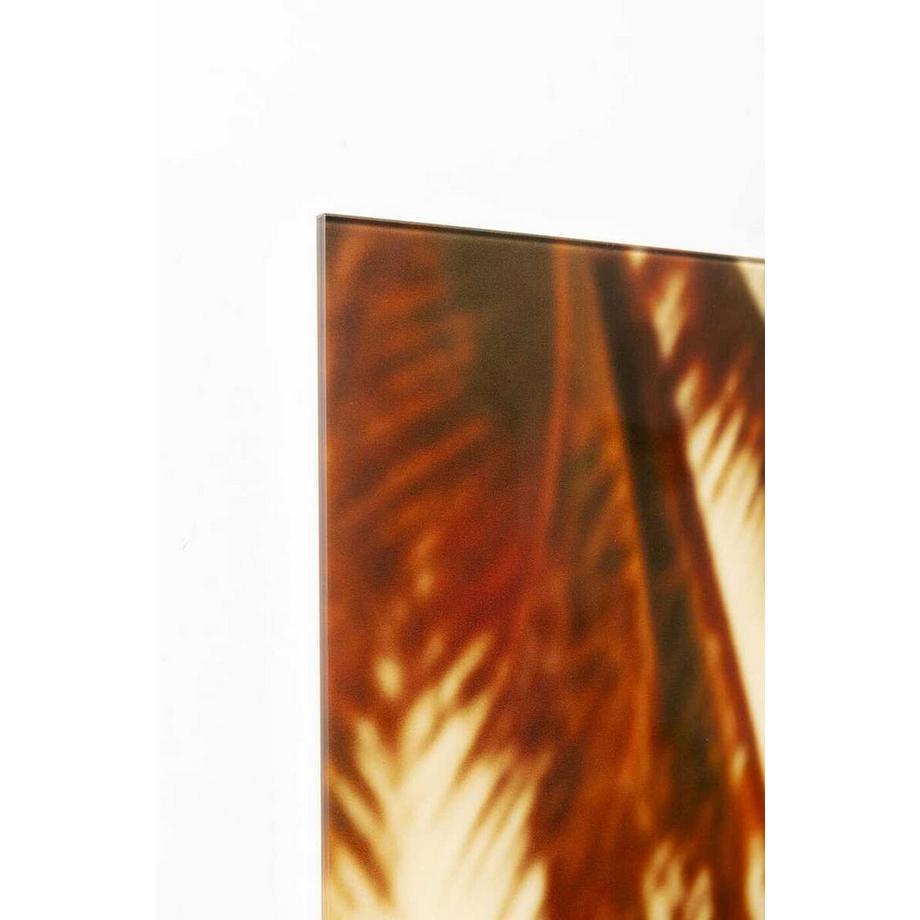 KARE Design Glasbild Holiday Monkey 80x60  