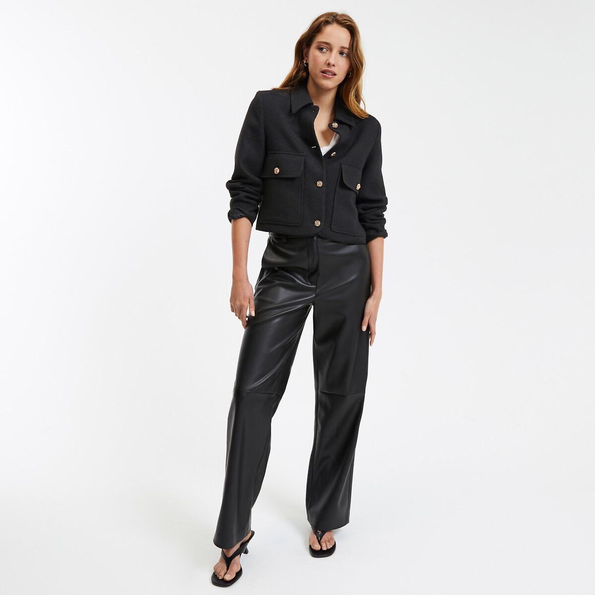 La Redoute Collections  Pantalon droit en simili 