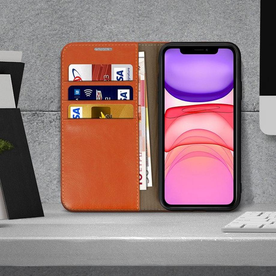 Avizar  Cover Echtleder Apple iPhone 11 