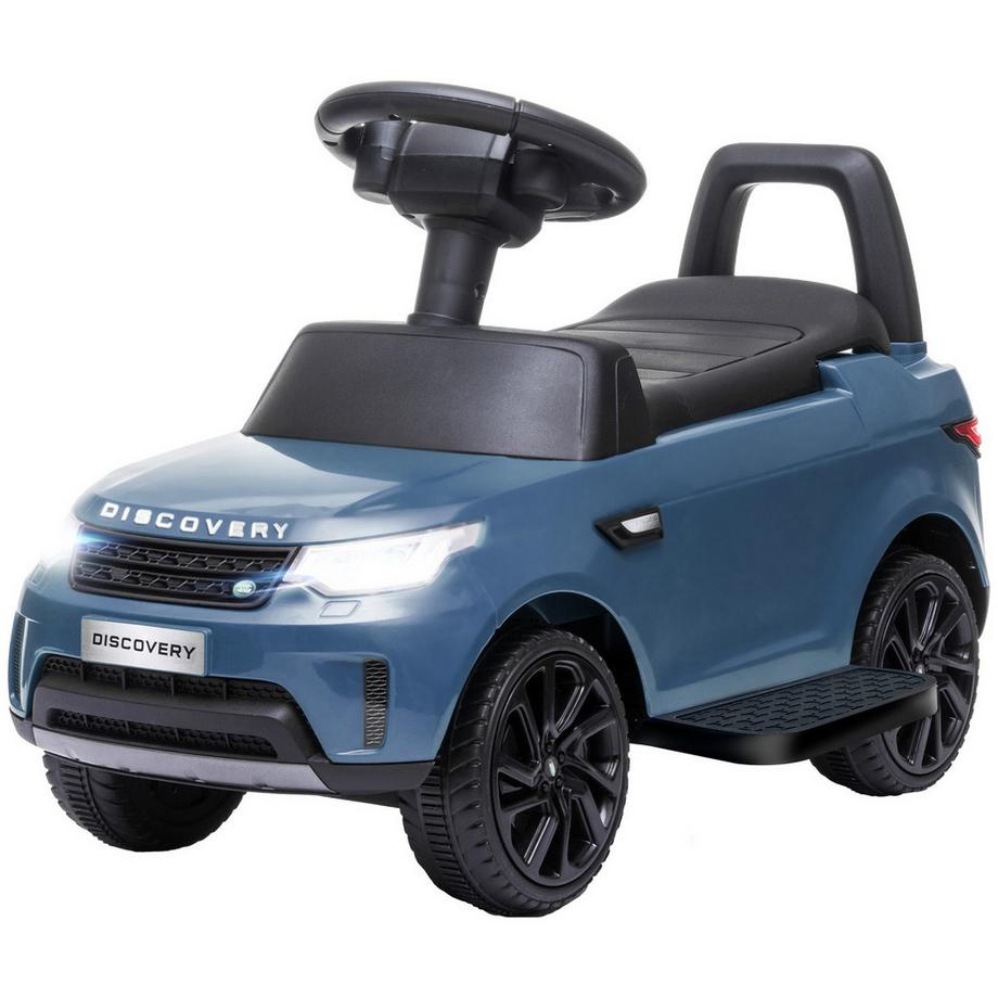 Northio  Land Rover Kinder Elektroauto 2 in 1 6V Kinderauto mit Rutschmodus, Musik, Hupe, Elektrofahrzeug, Rutschauto, Rutscherfahrzeug mit Scheinwerfer, 3 km/h, für 1,5-5 Jahre Kinder, Hellblau 