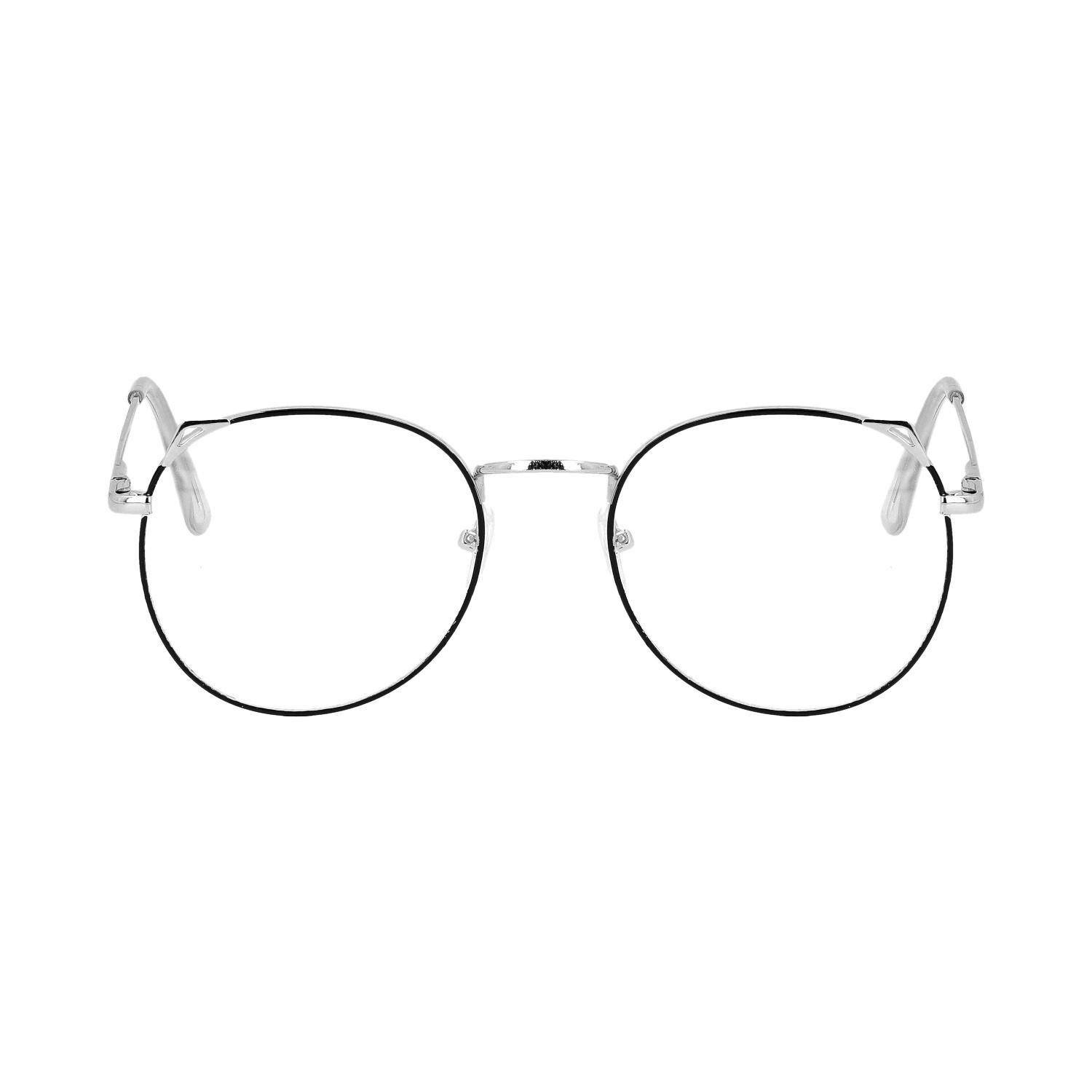 Northio Anti-Blaulicht-Brille Katze Silber Schwarz  