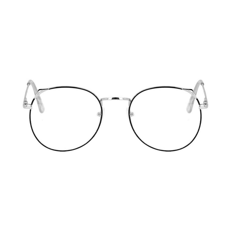 Northio Anti-Blaulichtbrille Katze Silber Schwarz  