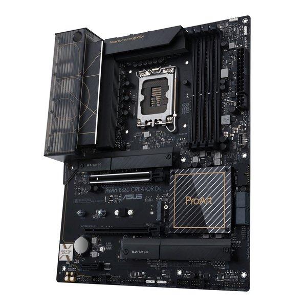 ASUS  PROART B660-CREATOR D4 Intel B660 LGA 1700 ATX 