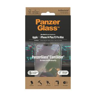 PanzerGlass  ® CamSlider® Dislayschutz Apple iPhone 14 Plus | 13 Pro Max | Ultra-Wide Fit w. EasyAligner 