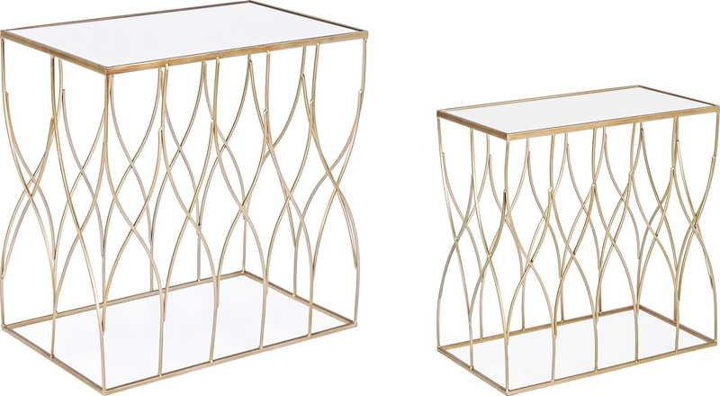 Image of Beistelltisch Elenor rechteckig J19 (2er-Set) Beistelltisch Elenor rechteckig J19 (2er-Set)