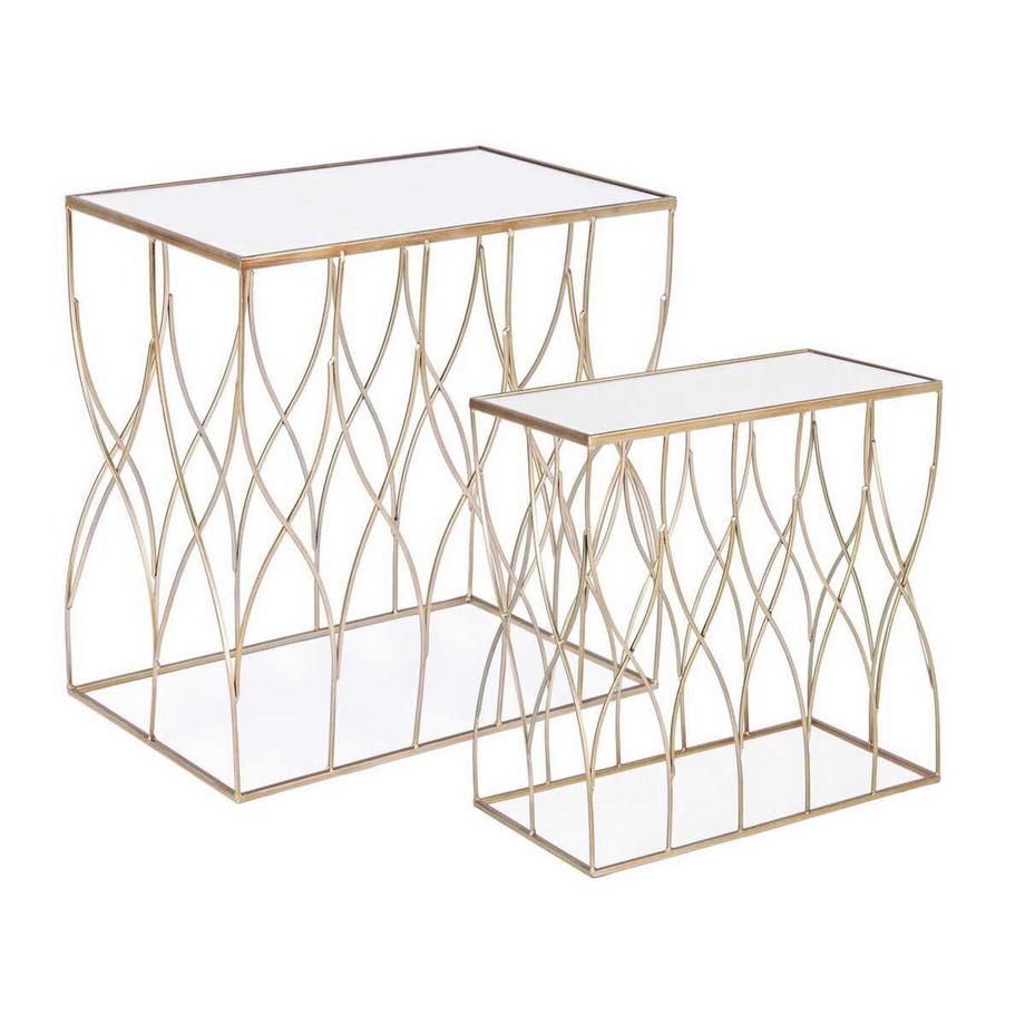 mutoni Tavolino rettangolare Elenor J19 (set di 2)  