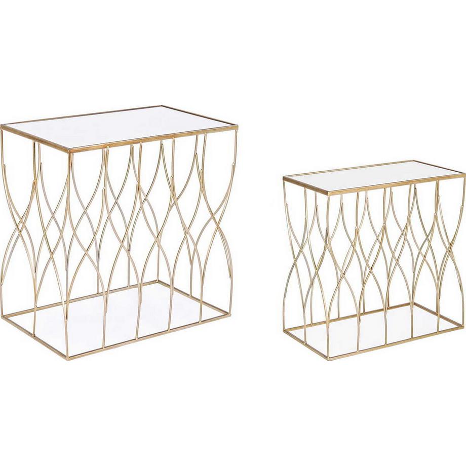 mutoni Tavolino rettangolare Elenor J19 (set di 2)  