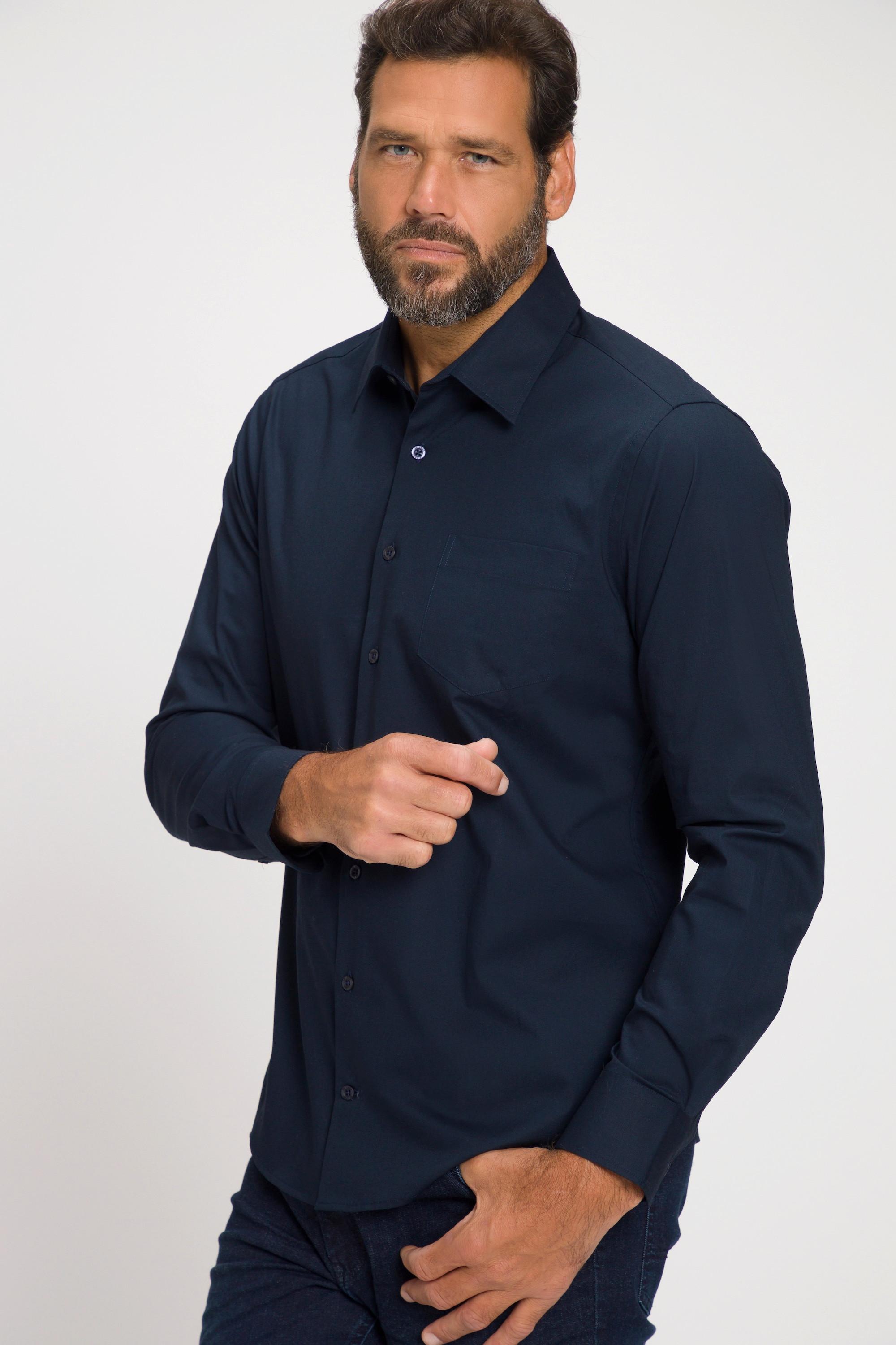 JP1880  Chemise à col Kent, technologie FLEXNAMIC® - coupe Modern Basic Fit 