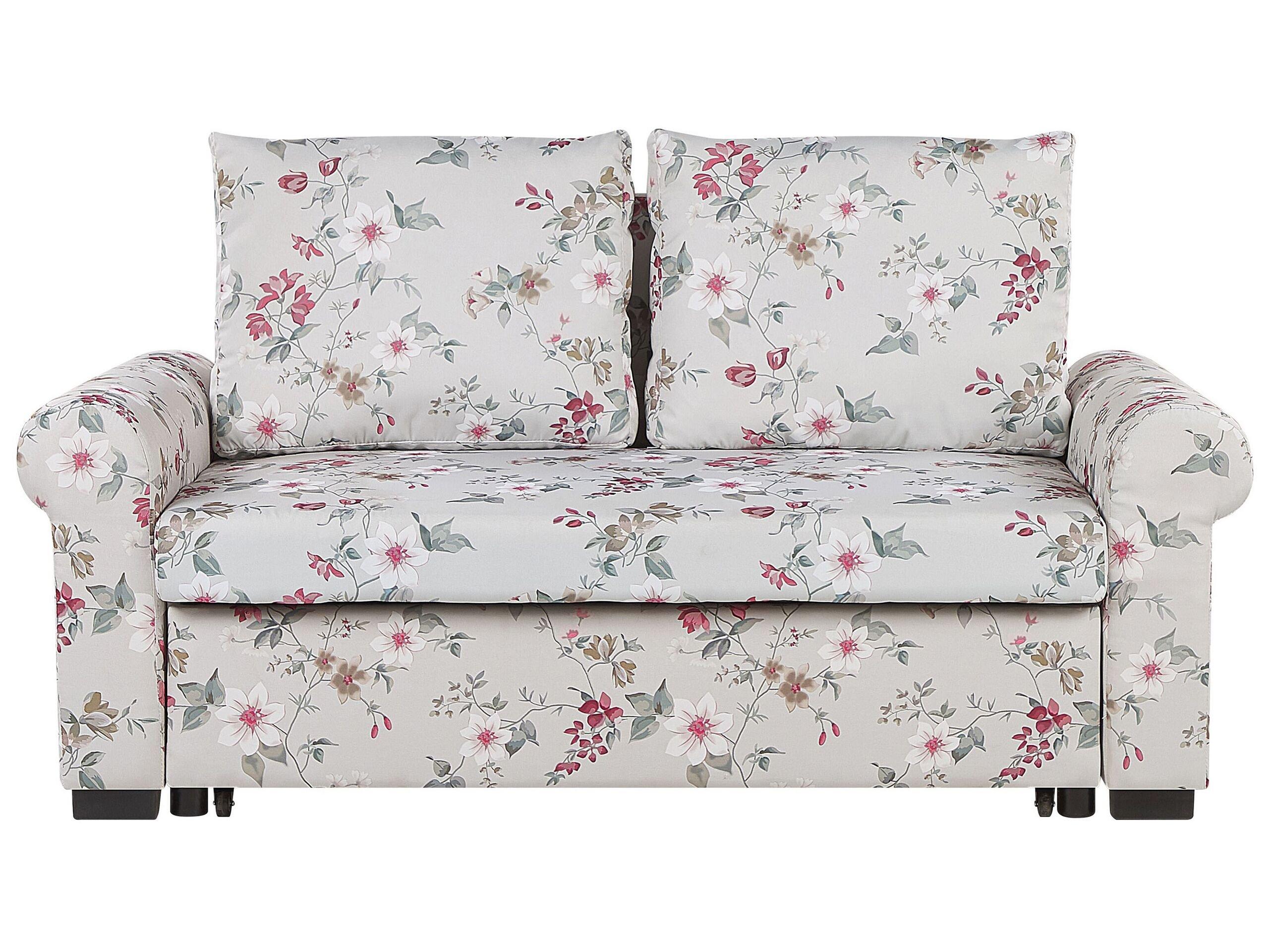 Beliani Schlafsofa aus Polyester Retro SILDA  