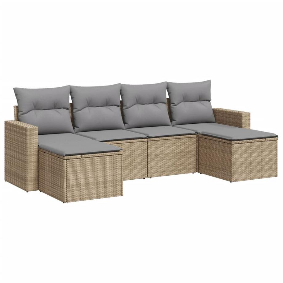 Garten sofagarnitur poly-rattan