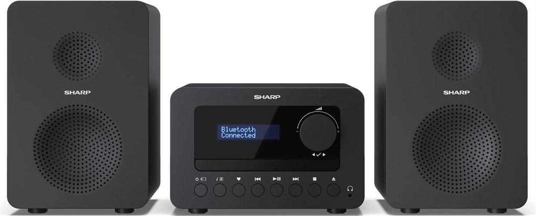 SHARP  Micro-HiFi Anlage XL-B520D – Schwarz 