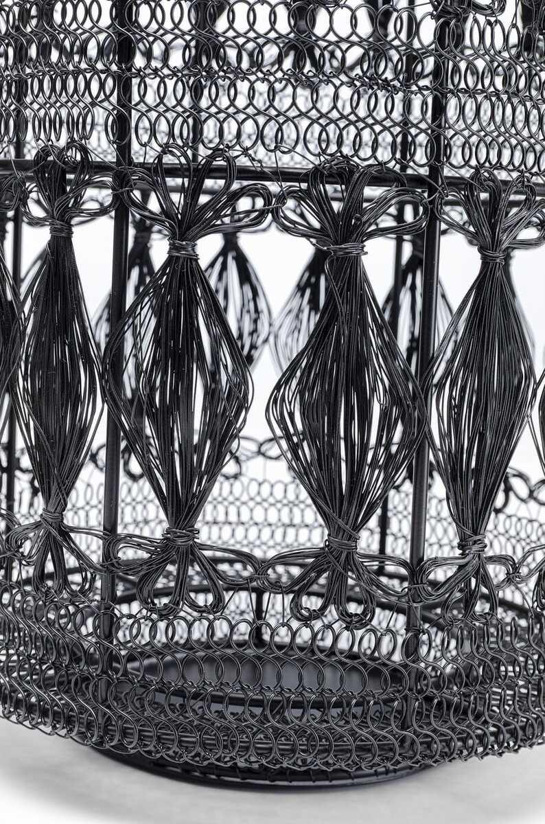 KARE Design Lanterne Hayat noir 37  